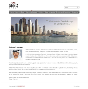 Web Design by Desire Design Solutions for Seed Group | Design: #874565