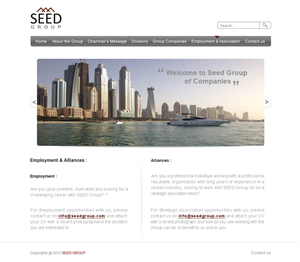 Web Design by Desire Design Solutions for Seed Group | Design: #874569