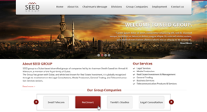 Web Design by Budi Tanrim for Seed Group | Design: #862509