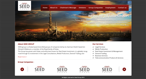 Web Design by Budi Tanrim for Seed Group | Design: #865098