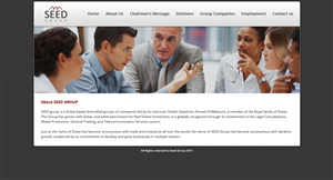 Web Design by Budi Tanrim for Seed Group | Design: #871721