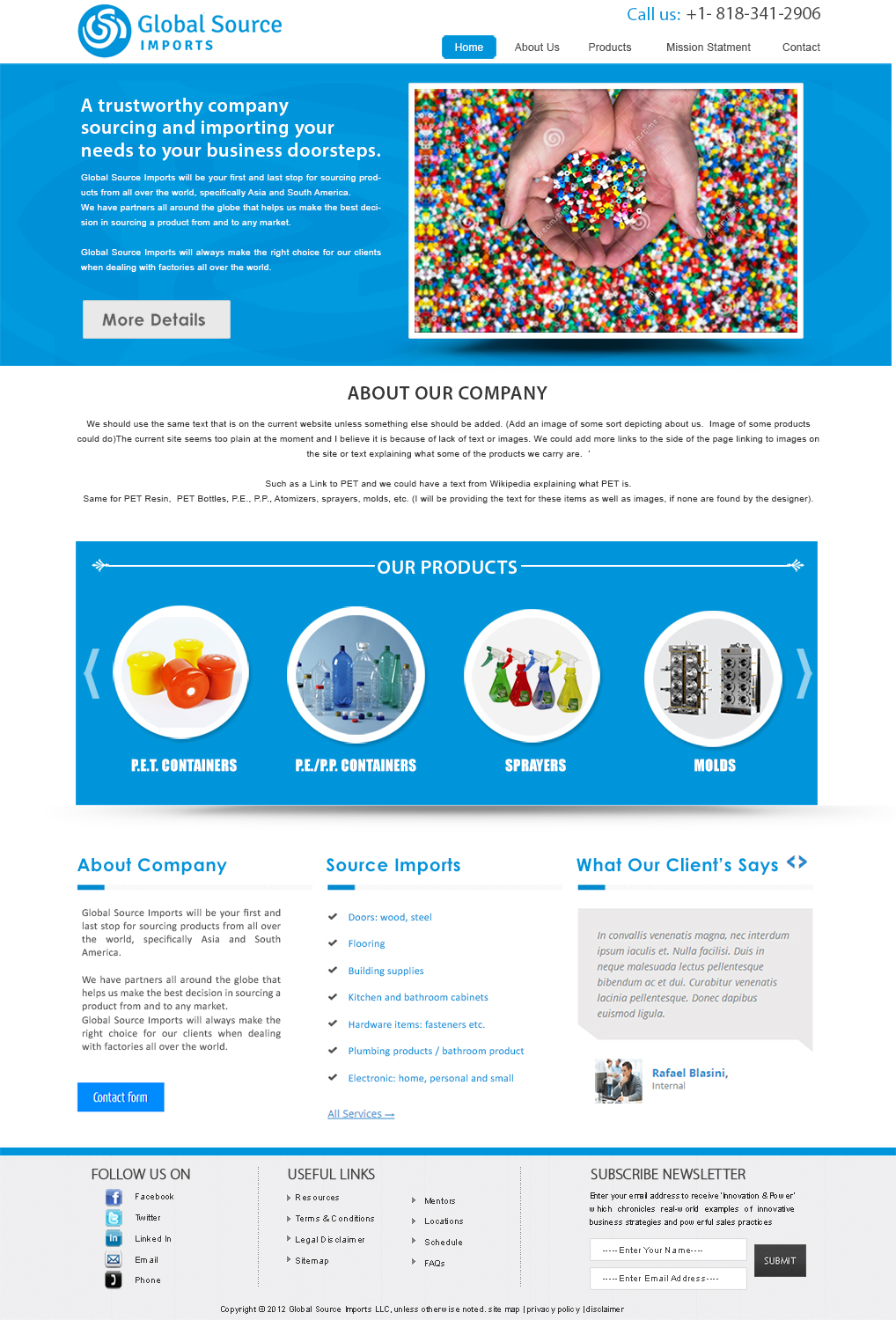 Diseño Web por webxvision para este proyecto | Diseño #3512119