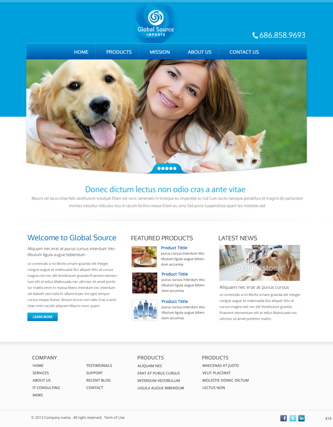 Web Design by pb for this project | Design #3509339