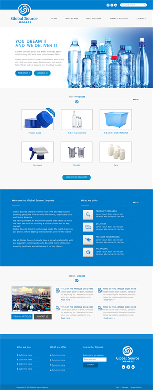 Web Design par JM pour ce projet | Design #3507494