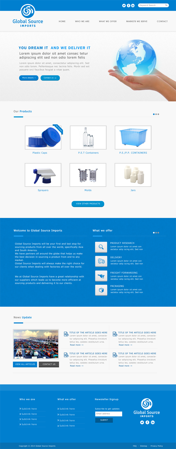 Web Design by JM for this project | Design #3507497