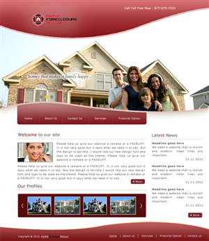 Web-Design von UniqueDesignz für dieses Projekt | Design: #900214