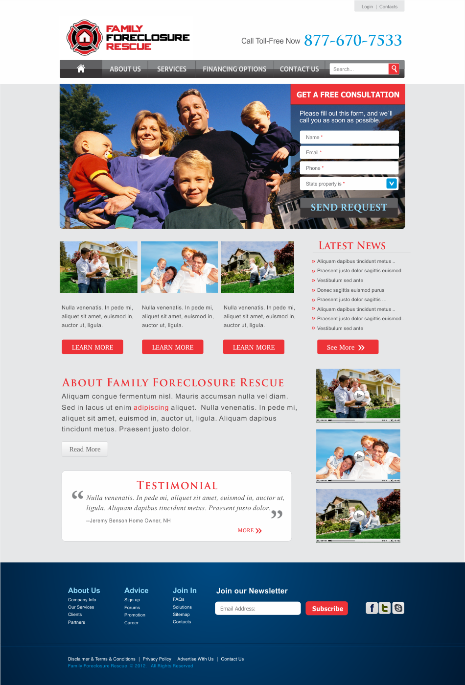 Web-Design von CreativeIyke für dieses Projekt | Design #872733