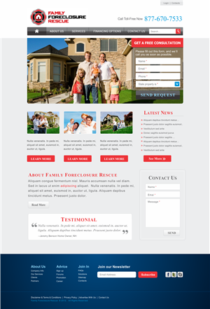 Web-Design von CreativeIyke für dieses Projekt | Design: #956757
