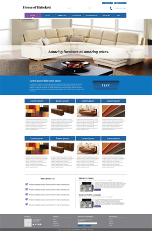 Web Design by Ted for Habekott Home Interiors, LLC | Design: #3484540