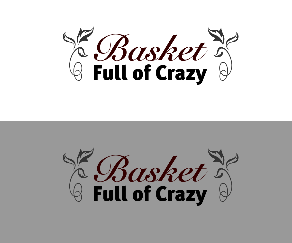 Logo-Design von Designs by Laurie Brown für Basket Full of Crazy, LLC | Design #3460146