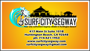 Business Card Design by David Mendez Fernandez for Surf City Segway | Design: #3490494