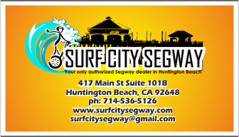 Business Card Design by David Mendez Fernandez for Surf City Segway | Design #3517658