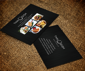 Business Card Design by Sarah Haroon for Thai Dish | Design: #3450158