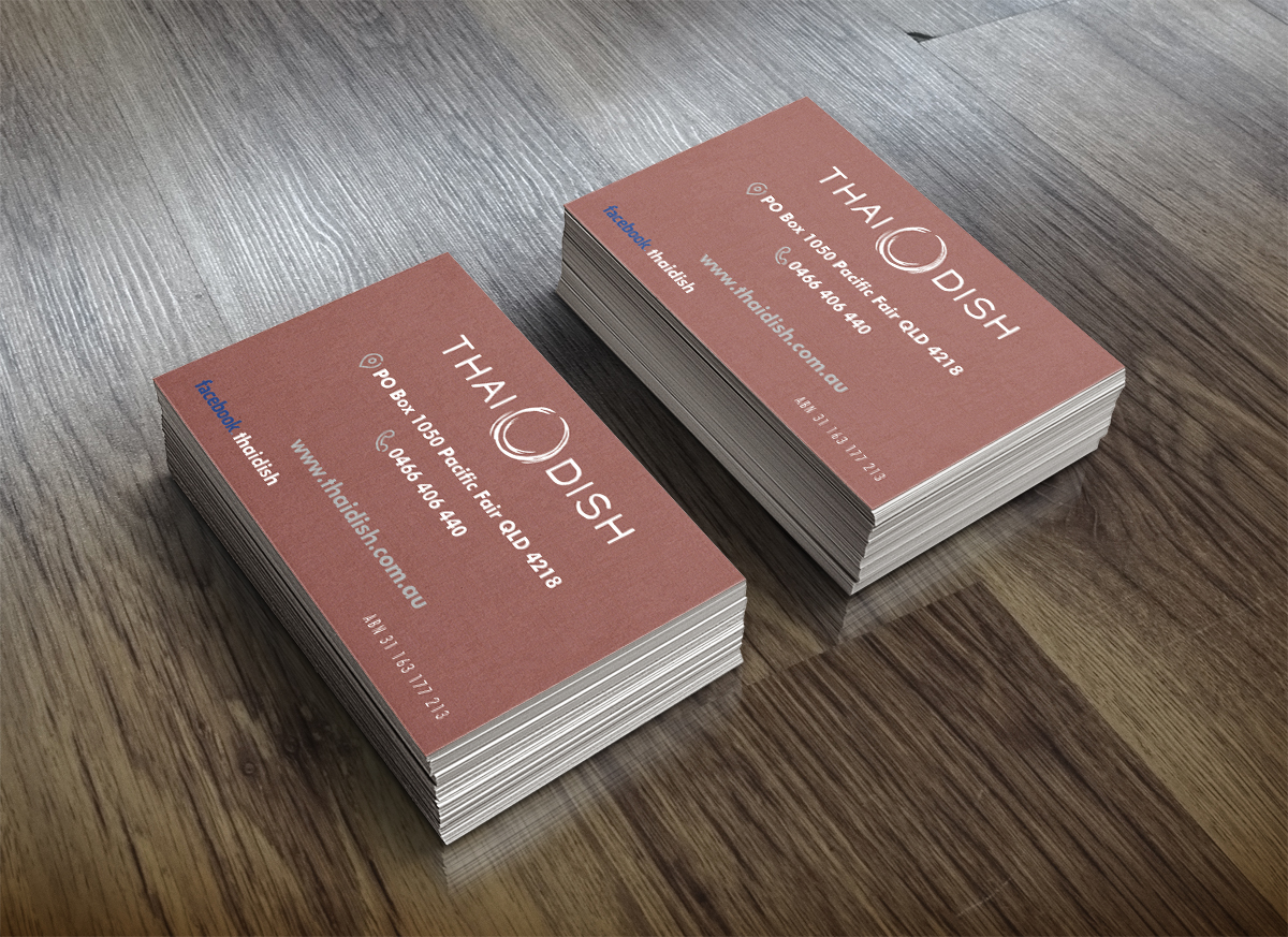 Diseño de Tarjeta de Presentación por Ron Mickey para Thai Dish | Diseño #3466394