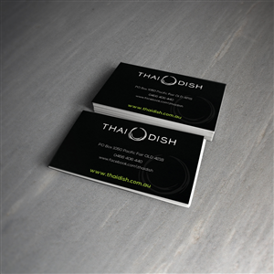Business Card Design by Ron Mickey for Thai Dish | Design: #3466754