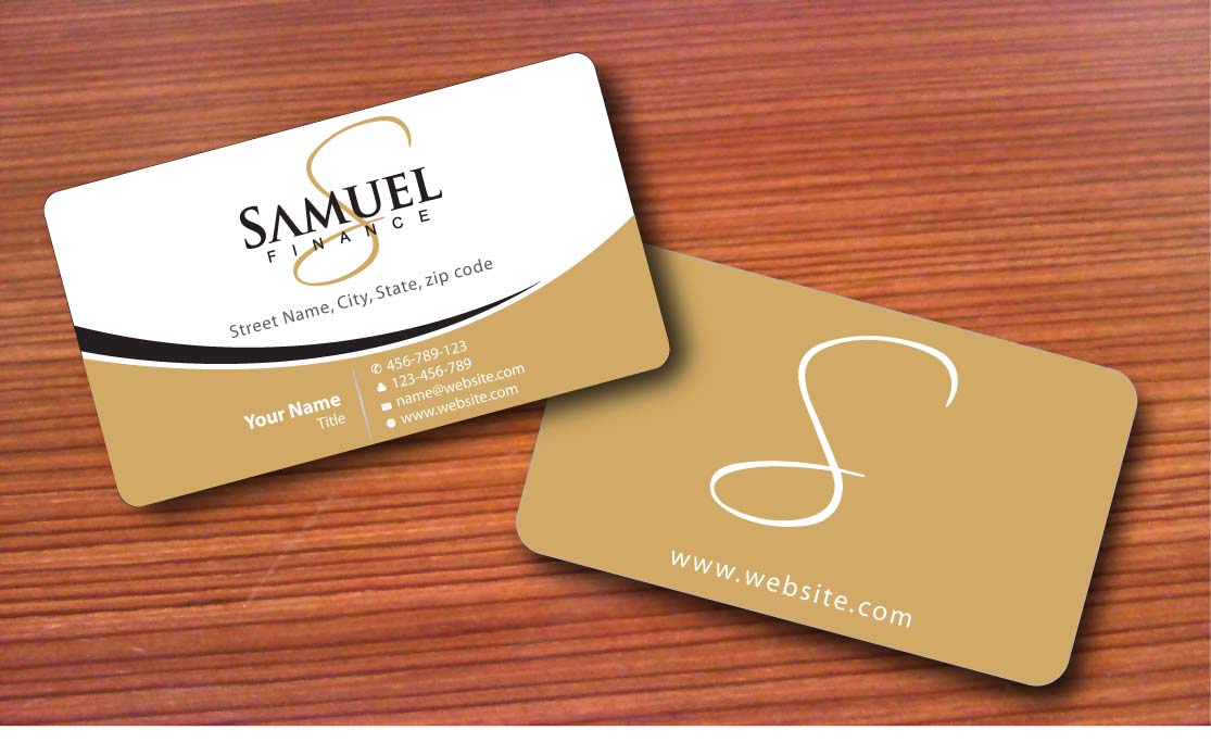 Schreibwaren-Design von Sbss für Samuel Finance Pty Ltd | Design #851411