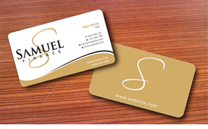 Schreibwaren-Design von Sbss für Samuel Finance Pty Ltd | Design: #851412