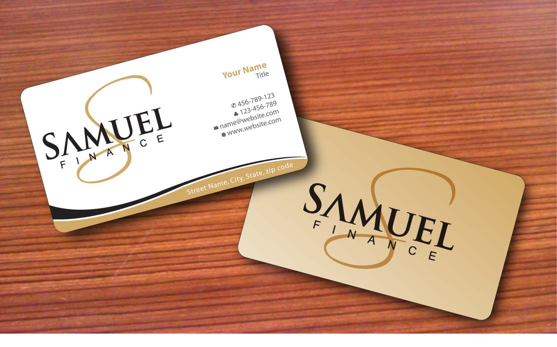 Schreibwaren-Design von Sbss für Samuel Finance Pty Ltd | Design #851415