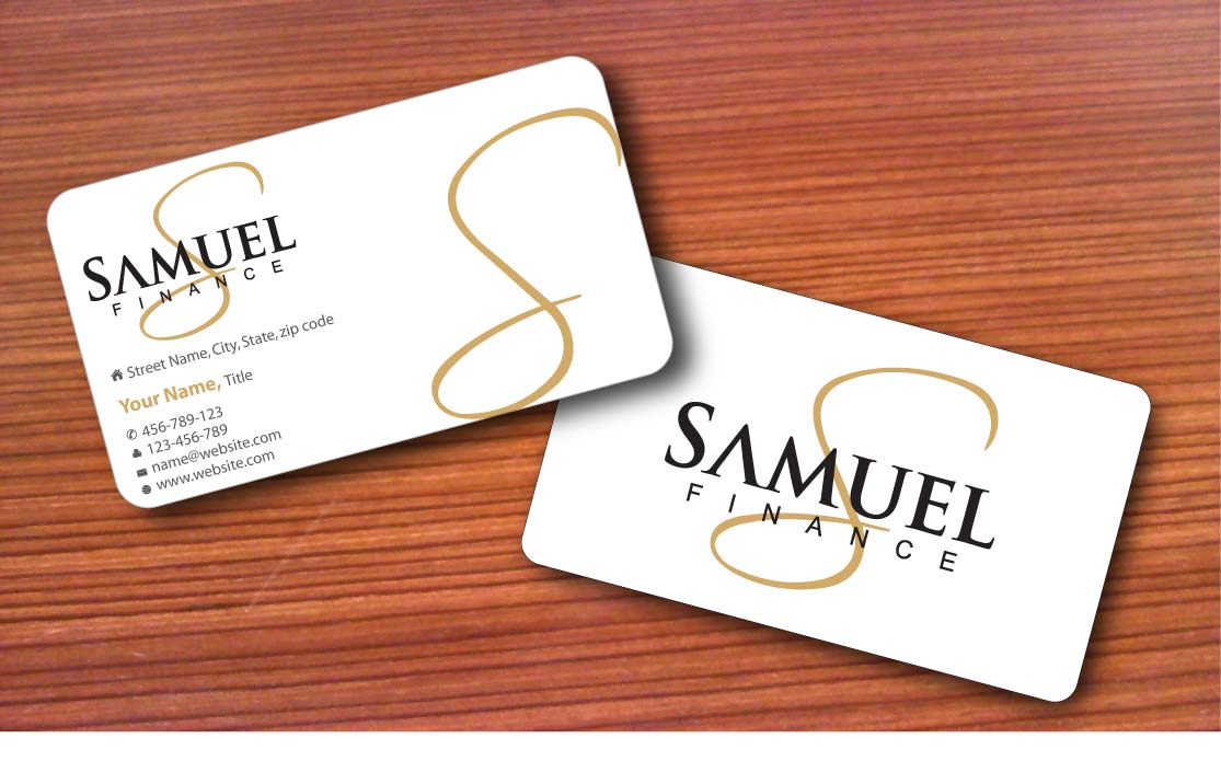 Schreibwaren-Design von Sbss für Samuel Finance Pty Ltd | Design #851422