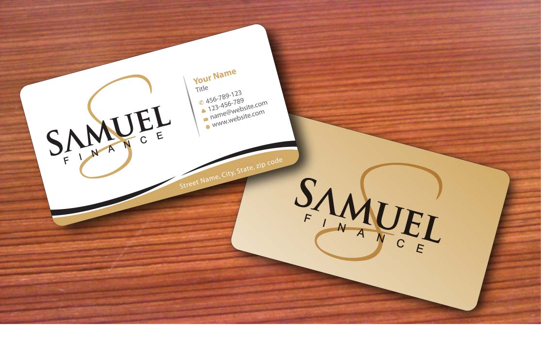 Schreibwaren-Design von Sbss für Samuel Finance Pty Ltd | Design #851425