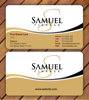 Schreibwaren-Design von Sbss für Samuel Finance Pty Ltd | Design: #851521