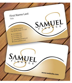 Schreibwaren-Design von Sbss für Samuel Finance Pty Ltd | Design: #851524