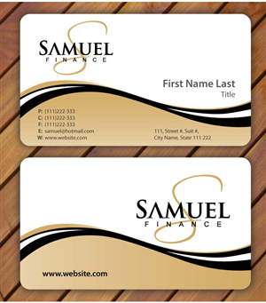 Schreibwaren-Design von Sbss für Samuel Finance Pty Ltd | Design: #851532
