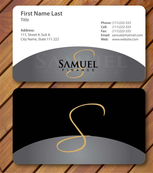 Schreibwaren-Design von Sbss für Samuel Finance Pty Ltd | Design: #851534