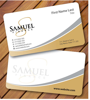 Schreibwaren-Design von Sbss für Samuel Finance Pty Ltd | Design: #851537