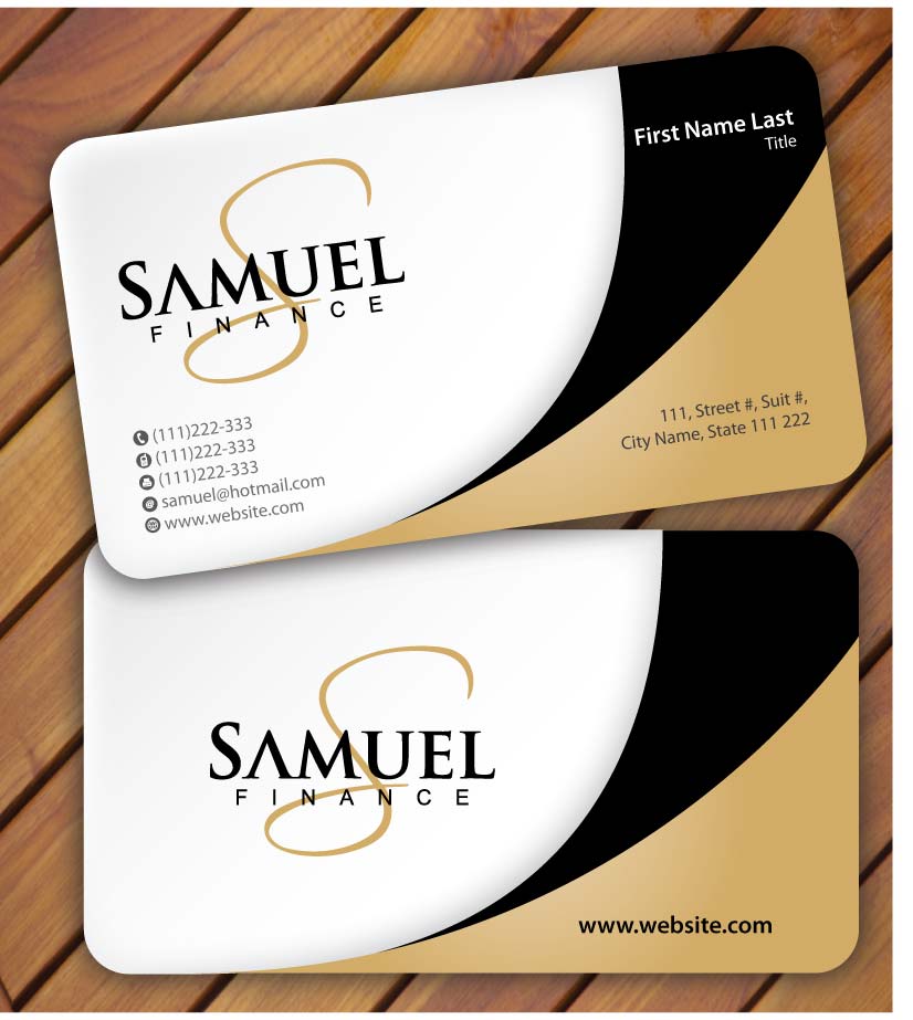 Schreibwaren-Design von Sbss für Samuel Finance Pty Ltd | Design #851539