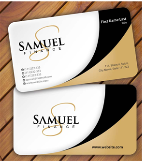 Schreibwaren-Design von Sbss für Samuel Finance Pty Ltd | Design: #851539
