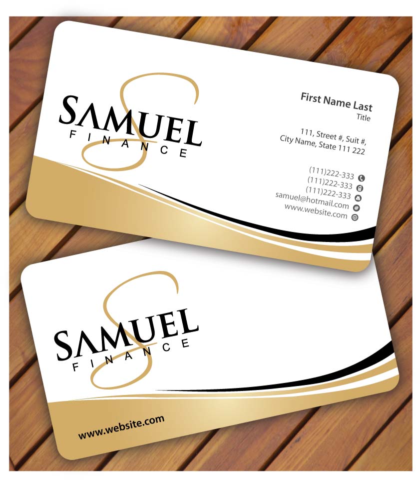 Stationery Design by Sbss for Samuel Finance Pty Ltd | Design #851541
