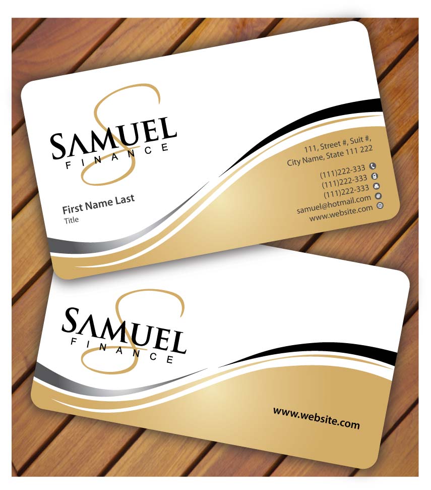 Schreibwaren-Design von Sbss für Samuel Finance Pty Ltd | Design #851543