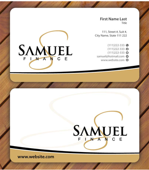 Schreibwaren-Design von Sbss für Samuel Finance Pty Ltd | Design: #851545