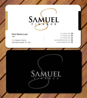 Schreibwaren-Design von Sbss für Samuel Finance Pty Ltd | Design: #851555