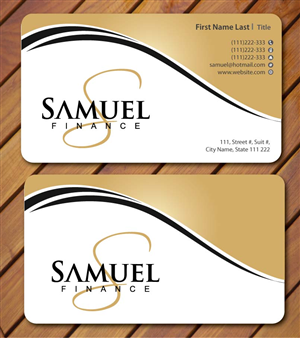 Schreibwaren-Design von Sbss für Samuel Finance Pty Ltd | Design: #851560