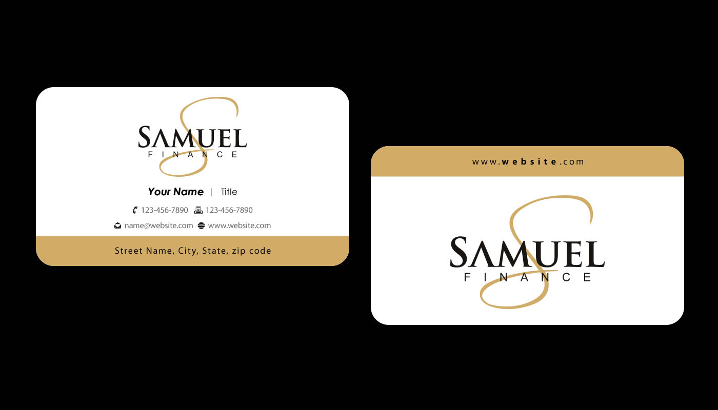 Schreibwaren-Design von Sbss für Samuel Finance Pty Ltd | Design #851739