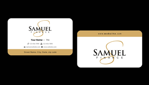 Schreibwaren-Design von Sbss für Samuel Finance Pty Ltd | Design: #851739