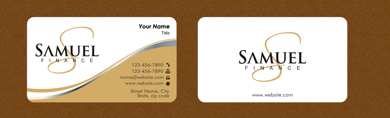 Stationery Design by Sbss for Samuel Finance Pty Ltd | Design #851749