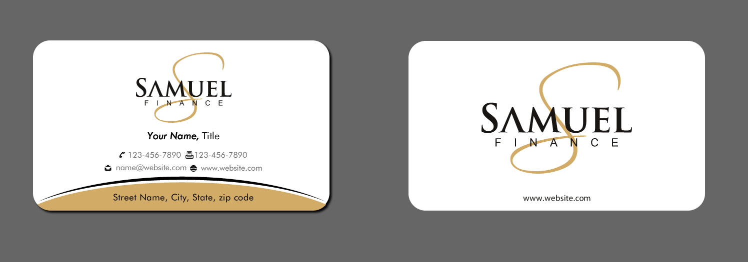Stationery Design by Sbss for Samuel Finance Pty Ltd | Design #851752