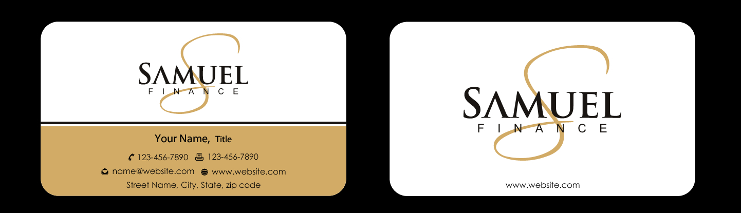 Stationery Design by Sbss for Samuel Finance Pty Ltd | Design #851753