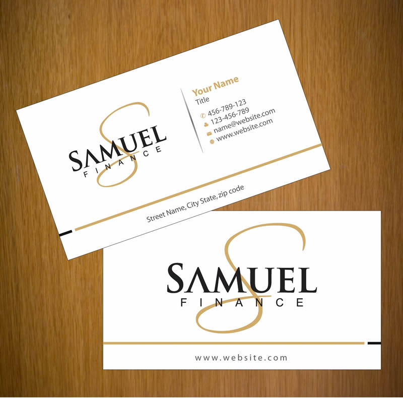 Stationery Design by Sbss for Samuel Finance Pty Ltd | Design #852305