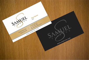 Schreibwaren-Design von Sbss für Samuel Finance Pty Ltd | Design: #852308
