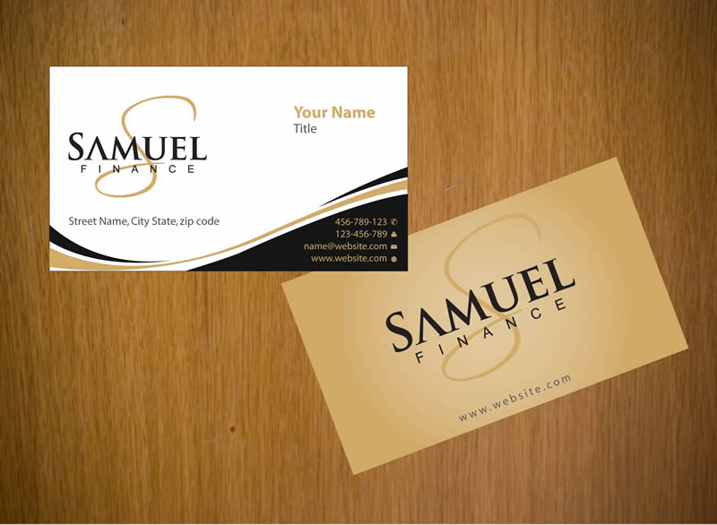 Stationery Design by Sbss for Samuel Finance Pty Ltd | Design #852316