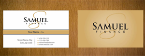 Schreibwaren-Design von Sbss für Samuel Finance Pty Ltd | Design: #852321
