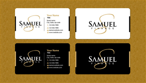 Schreibwaren-Design von Sbss für Samuel Finance Pty Ltd | Design: #854065