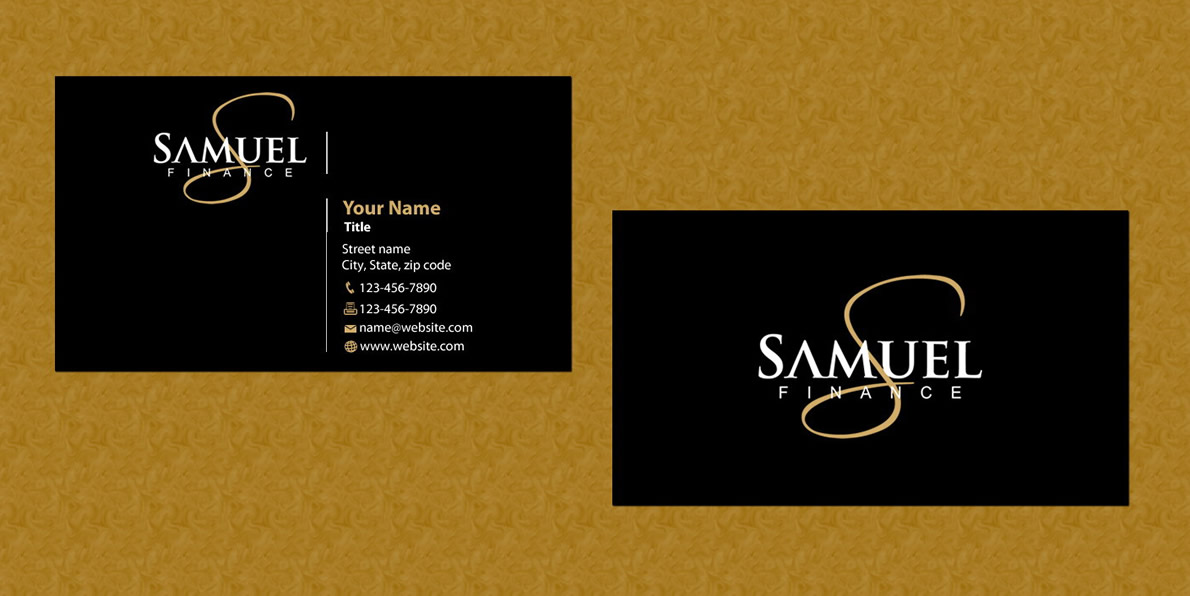Stationery Design by Sbss for Samuel Finance Pty Ltd | Design #854066