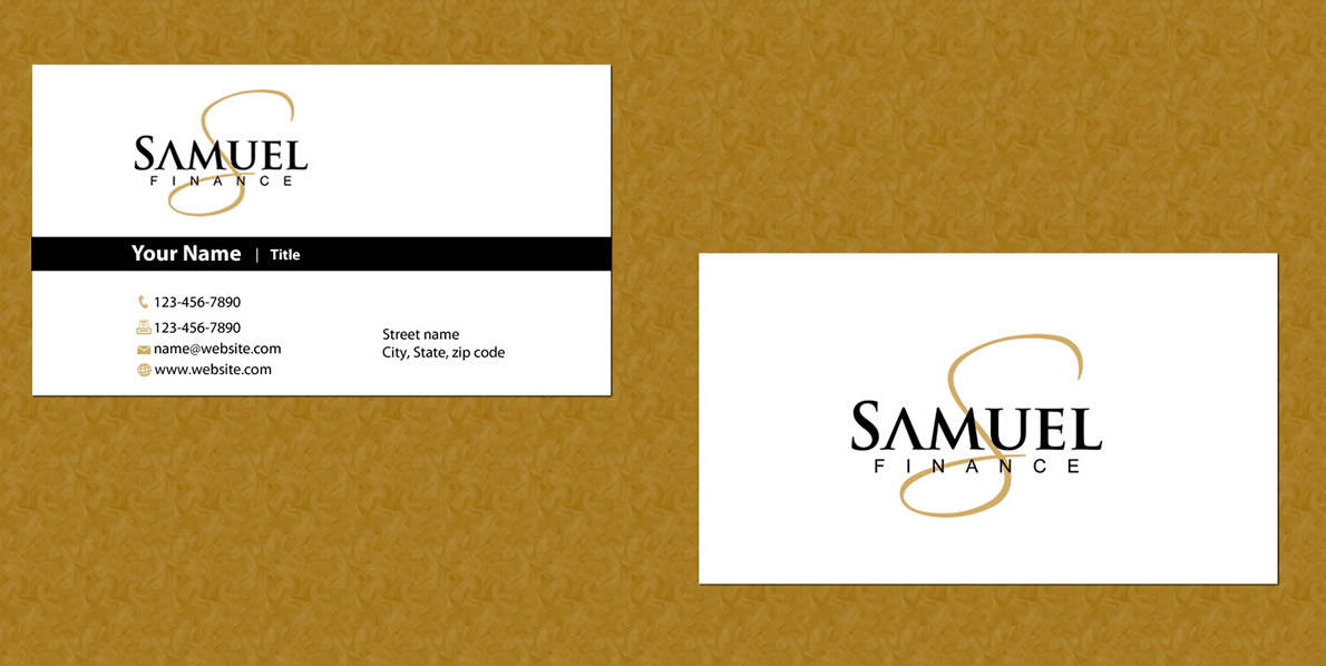 Stationery Design by Sbss for Samuel Finance Pty Ltd | Design #854071