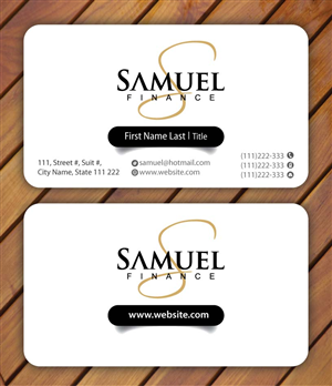 Schreibwaren-Design von Sbss für Samuel Finance Pty Ltd | Design: #854289