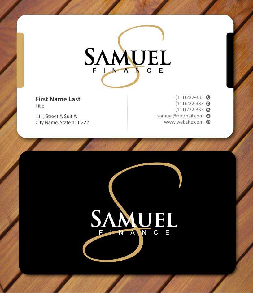 Stationery Design by Sbss for Samuel Finance Pty Ltd | Design #854291